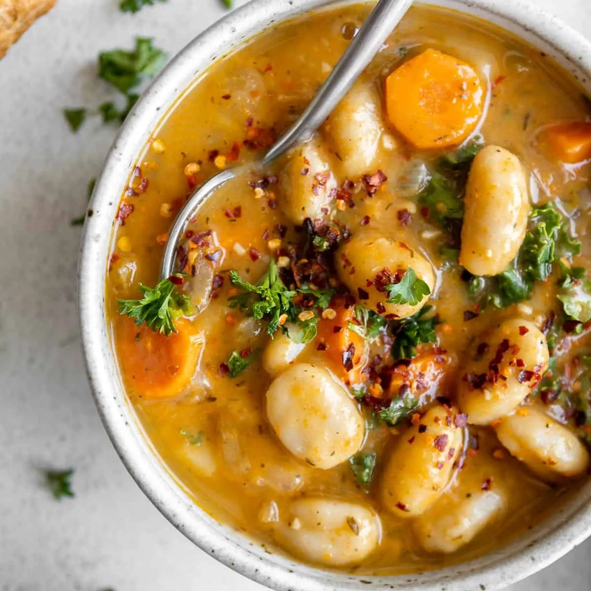 Tuscan Vegan Gnocchi Soup