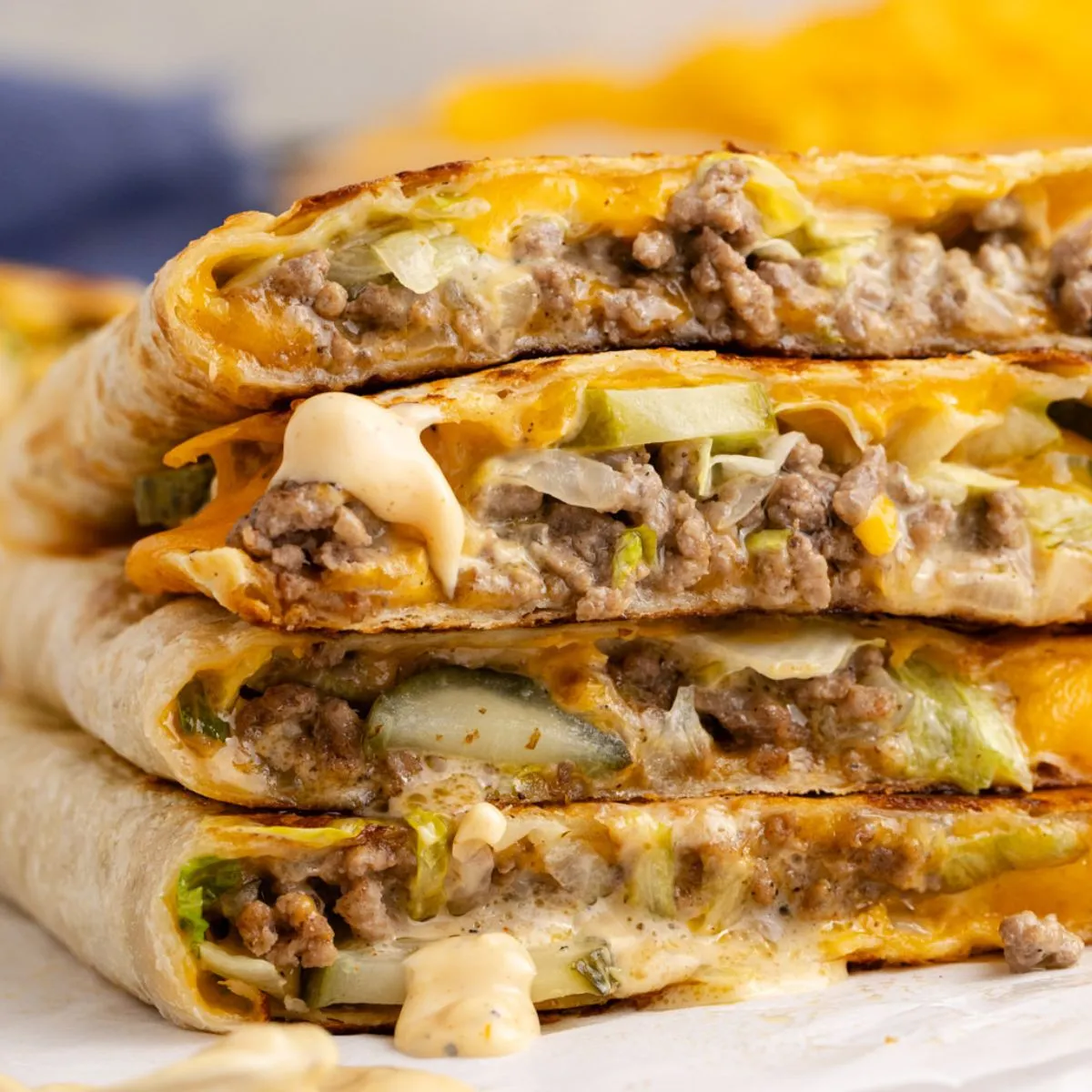 Big Mac Quesadilla