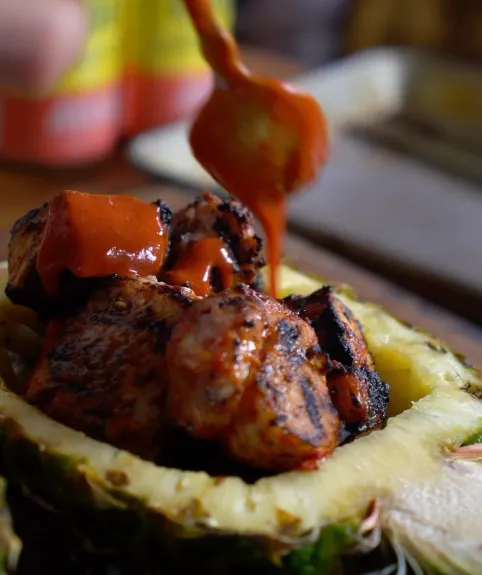 Smoked Pineapple Al Pastor