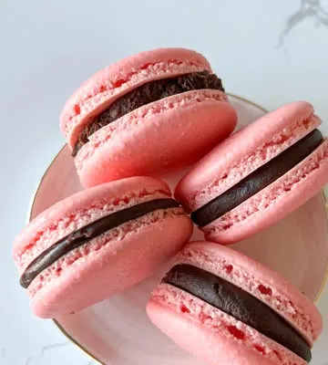 Recipe 'Chocolate Raspberry Macaron'