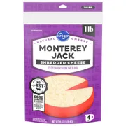 Kroger Monterey Jack Shredded Cheese