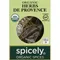 Spicely Organics Herbs De Provence, Organic