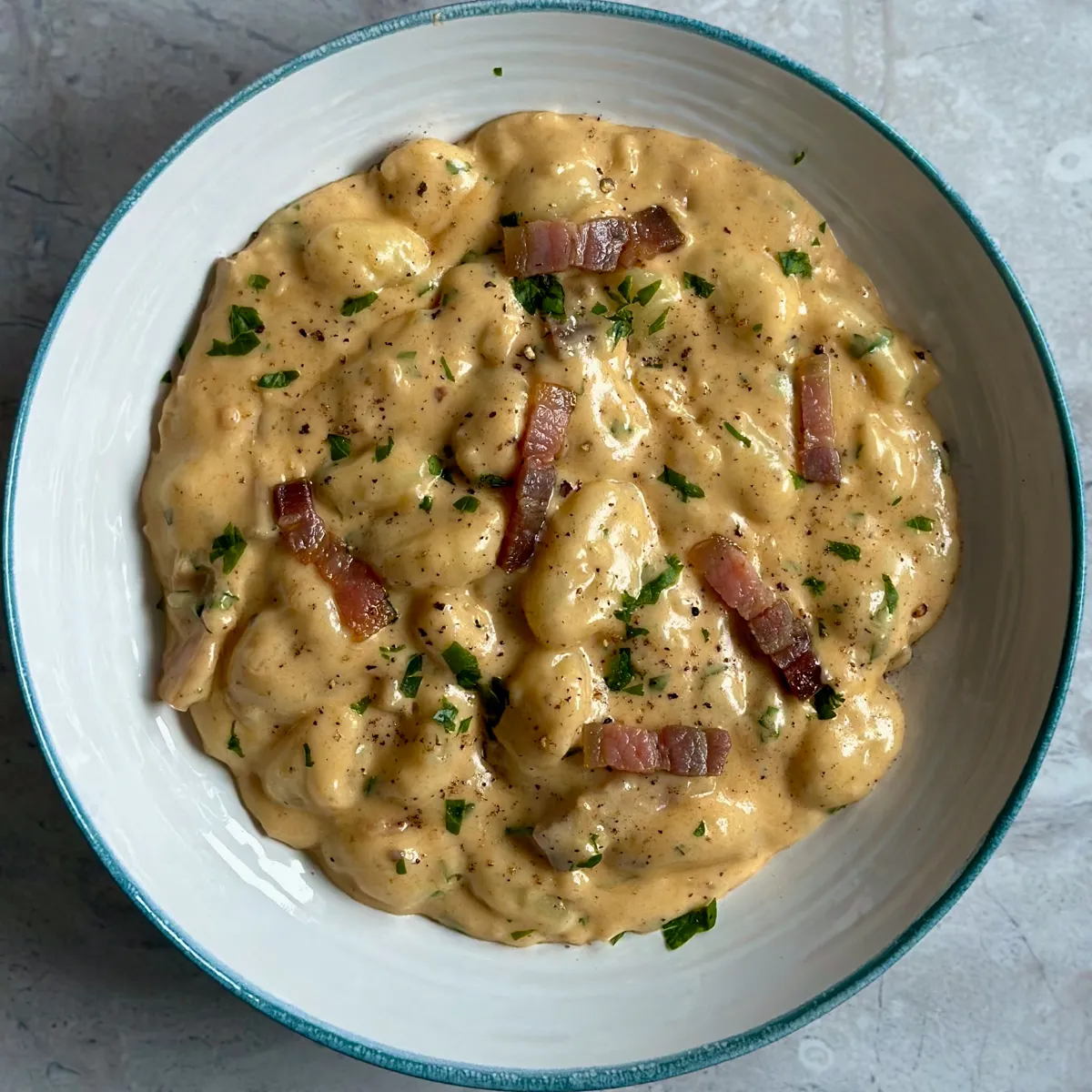 Easy Creamy Brie and Bacon Gnocchi Recipe