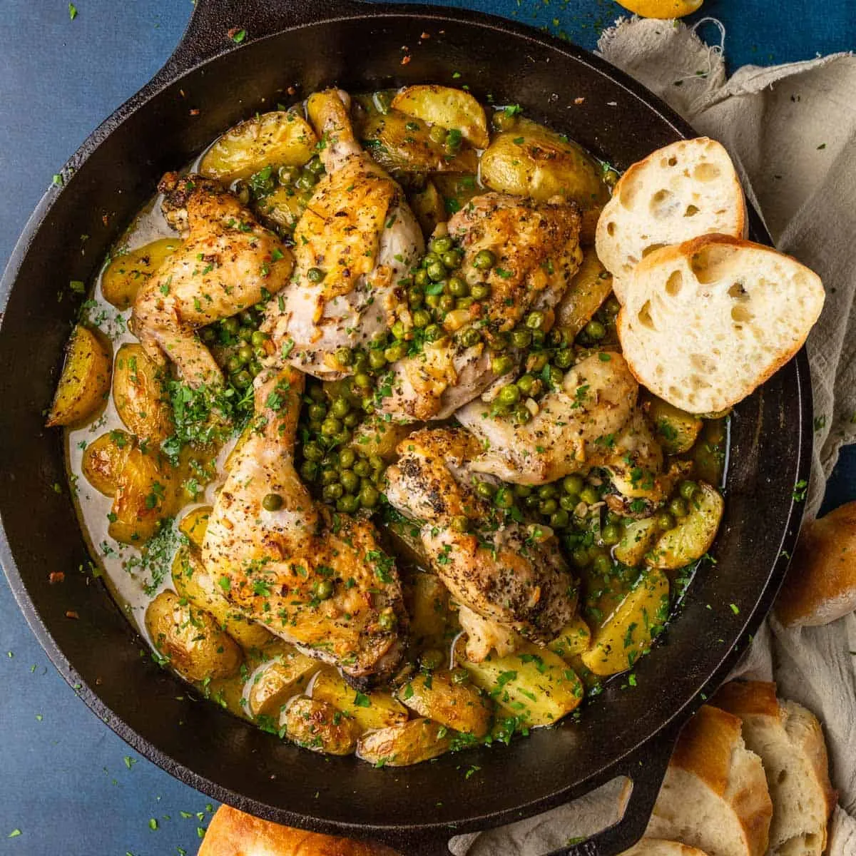 Chicken Vesuvio Recipe