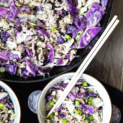 Recipe 'Keto Egg Roll in a Bowl'