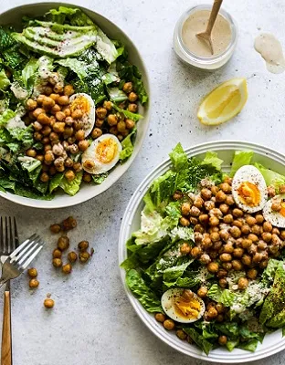 Recipe 'Sumac Roasted Chickpea Caesar Salad'