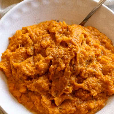 Recipe 'Mashed Sweet Potatoes and Pears'