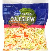 Kroger Fresh Selections Cole Slaw, Green Cabbage & Carrots