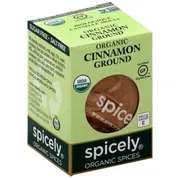 Spicely Organics Cinnamon, Ground, Organic