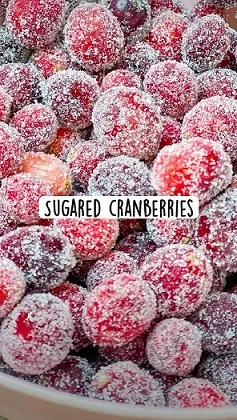 Sugared Cranberries