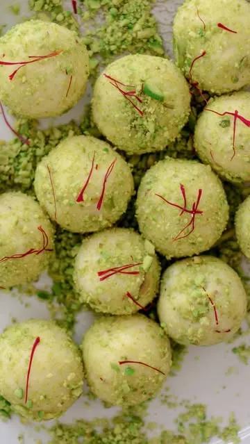 Rasmalai Ladoo Fusion