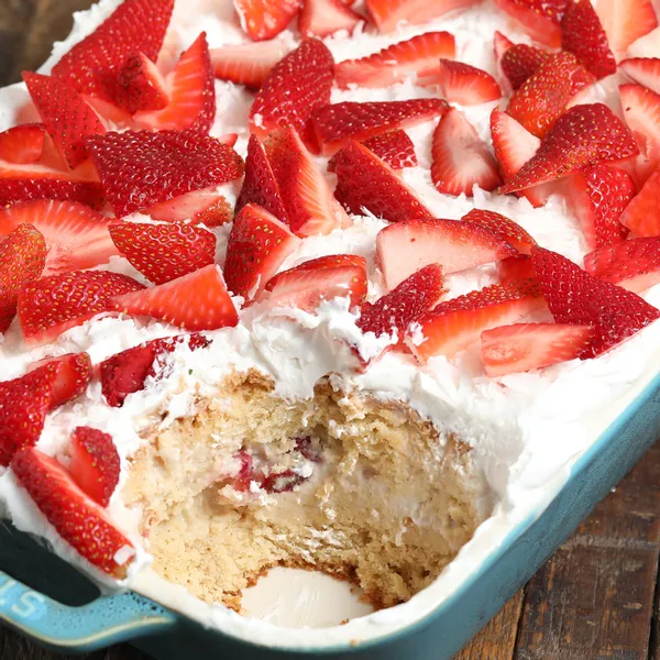 Strawberry Coconut Tres Leches