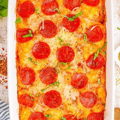 Recipe 'Bubble Up Pizza Casserole'
