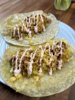Recipe 'Slow Cooker Pulled Chicken Tacos'