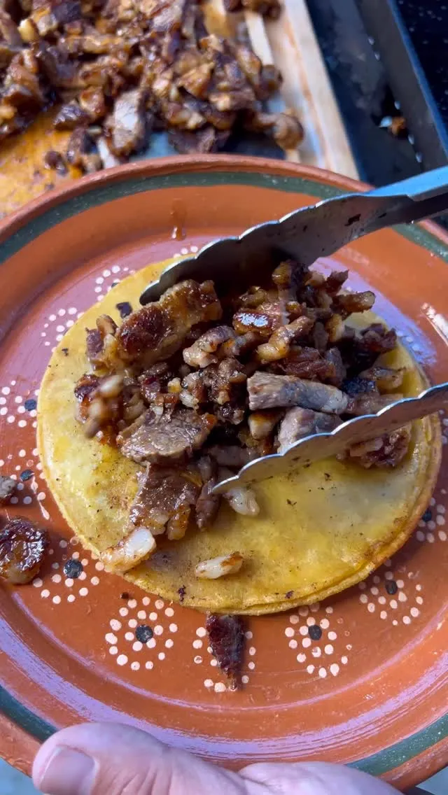 Grilled Pork Belly Tacos with Pico de Gallo