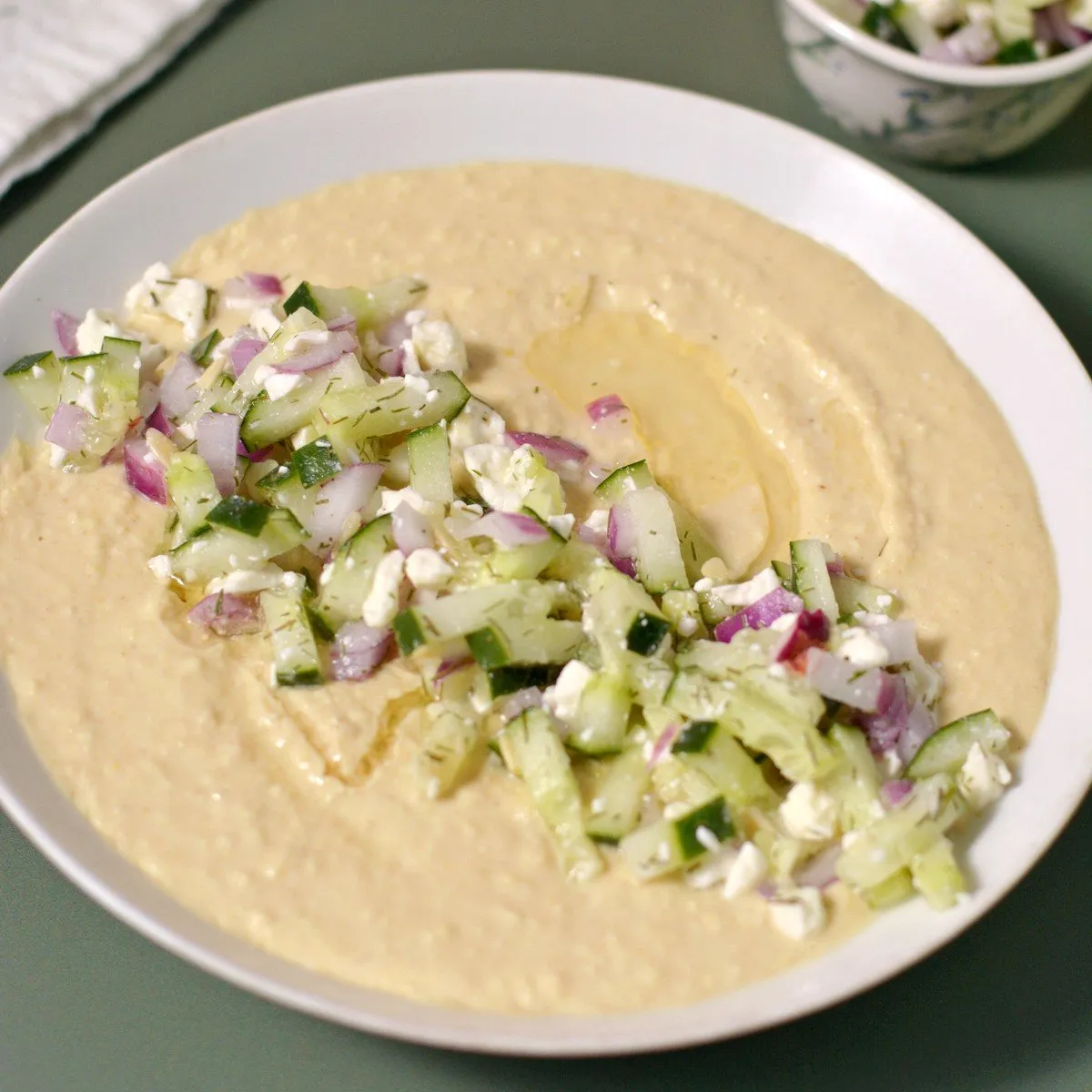 high protein hummus recipe (with greek yogurt)