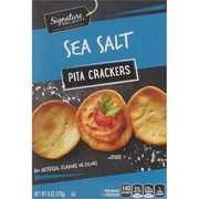 SIGNATURE SELECTS Pita Crackers, Sea Salt
