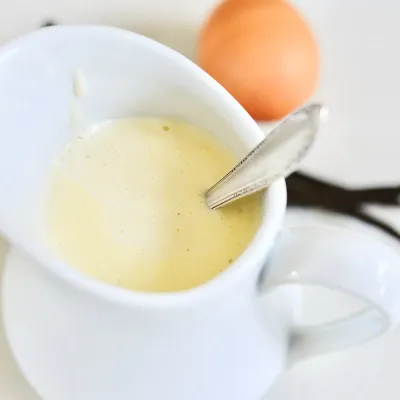 Recipe 'Homemade Vanilla Sauce | Vanillesoße'