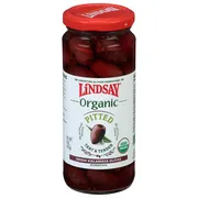 Lindsay Olives, Organic, Pitted, Green Kalamata