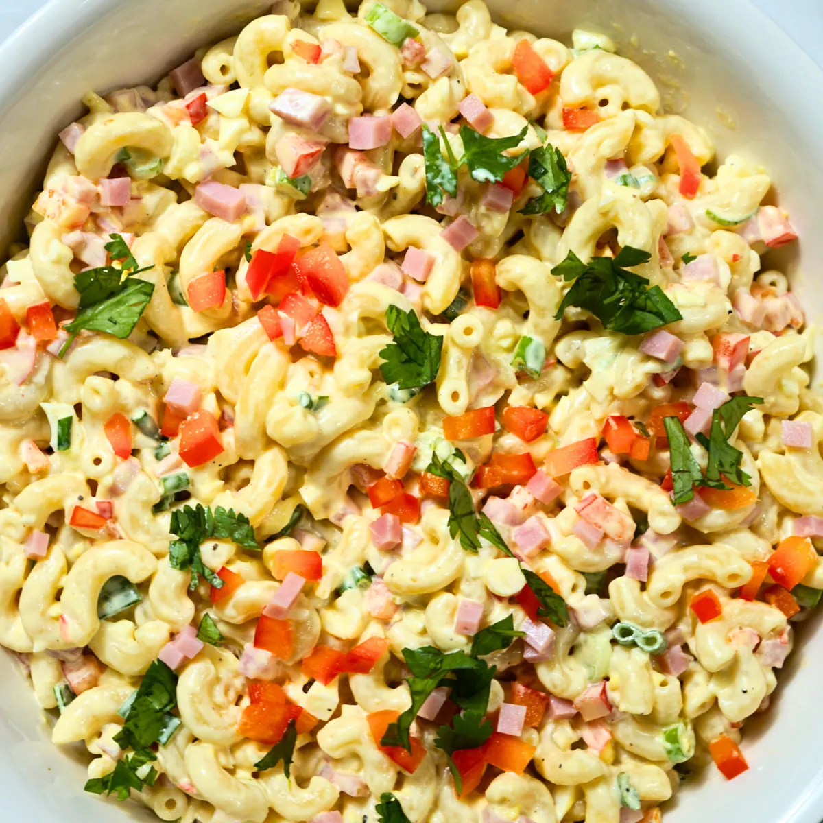 Puerto Rican Macaroni Salad