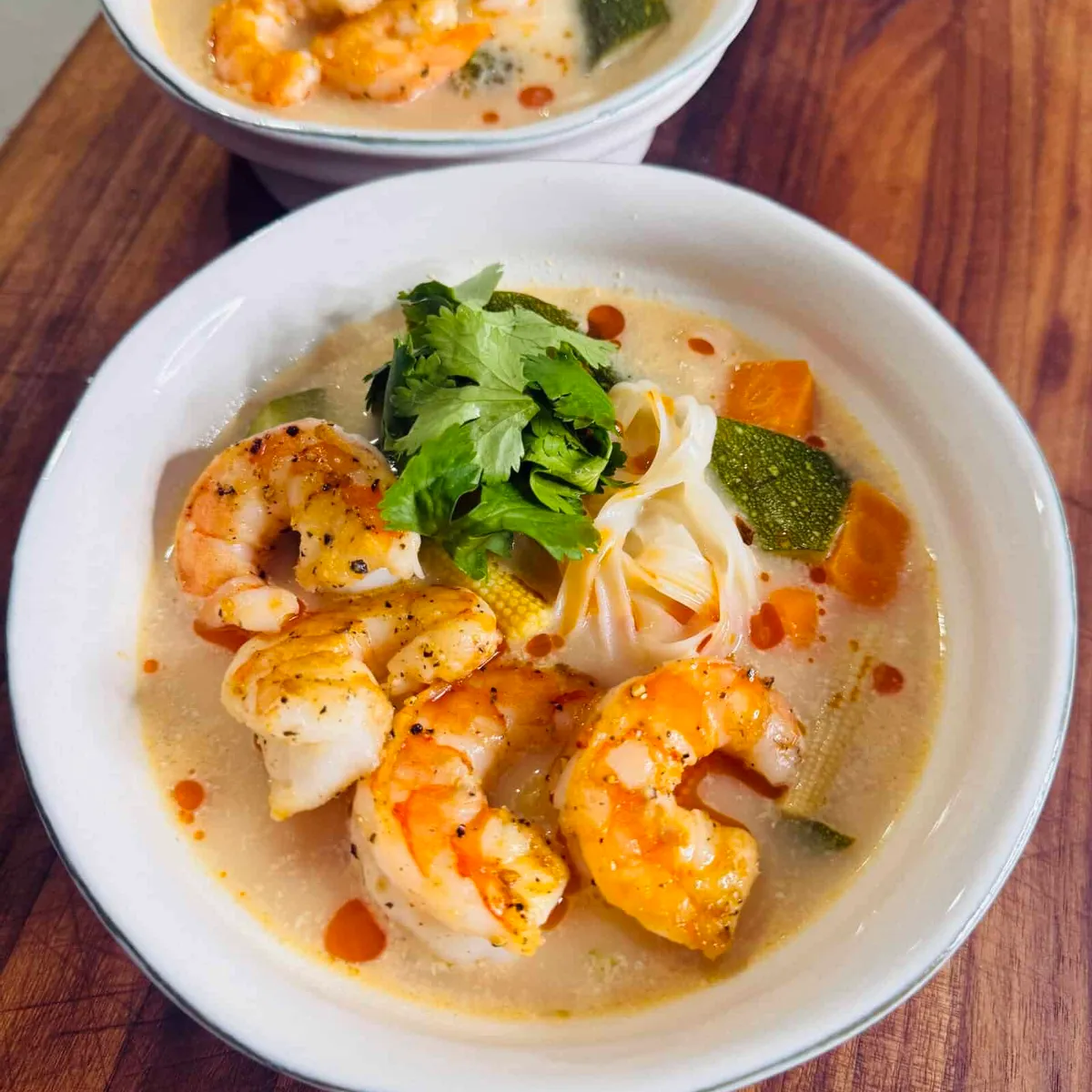 Spicy Coconut Lemongrass Soup