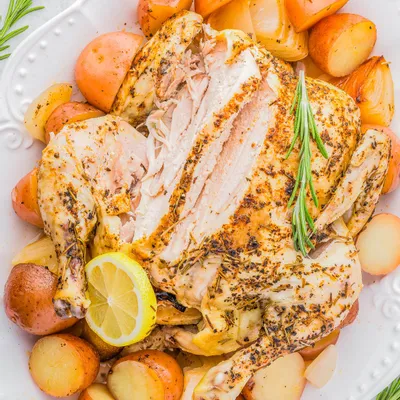 Recipe 'Crock-Pot Whole Chicken'
