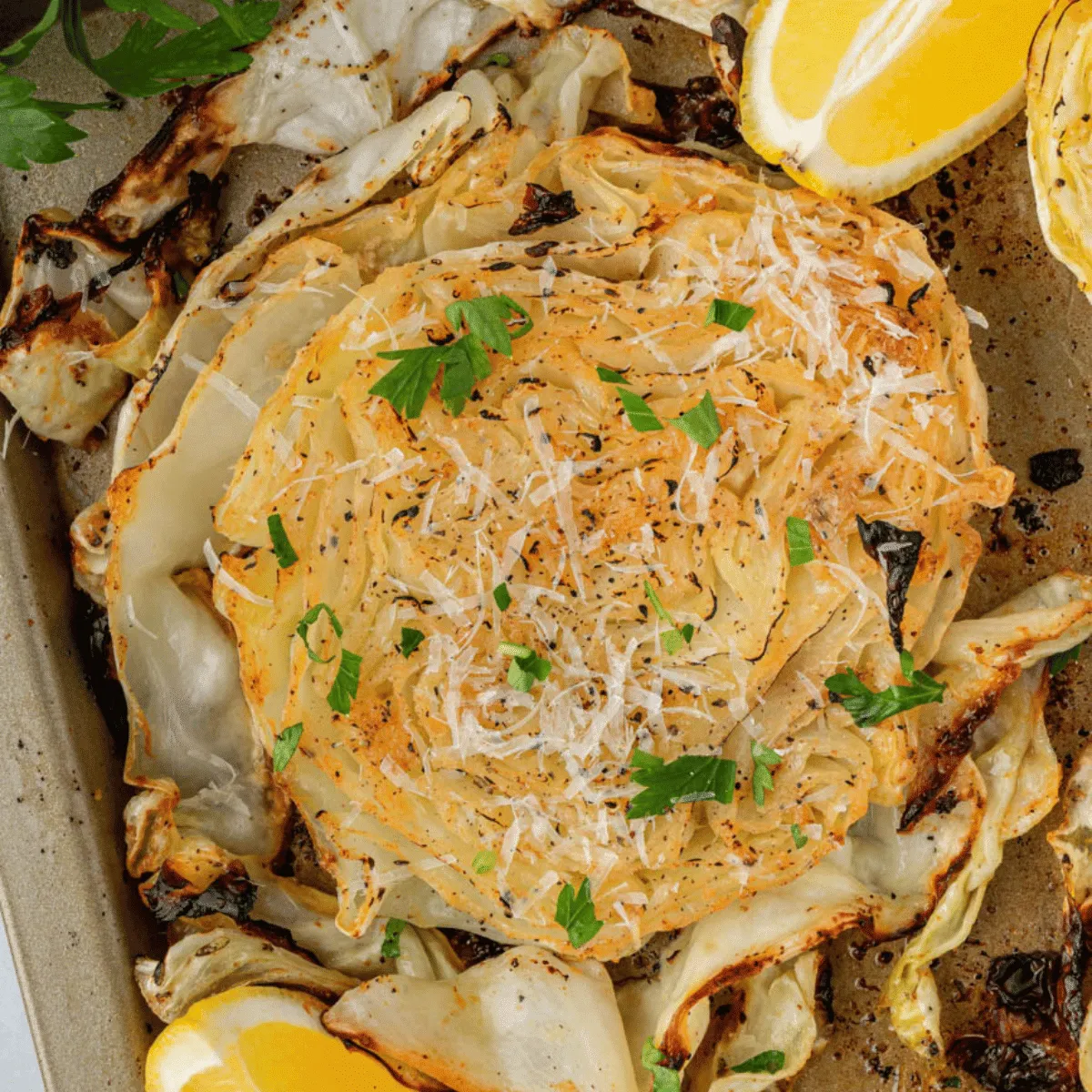 Roasted Cabbage Steaks