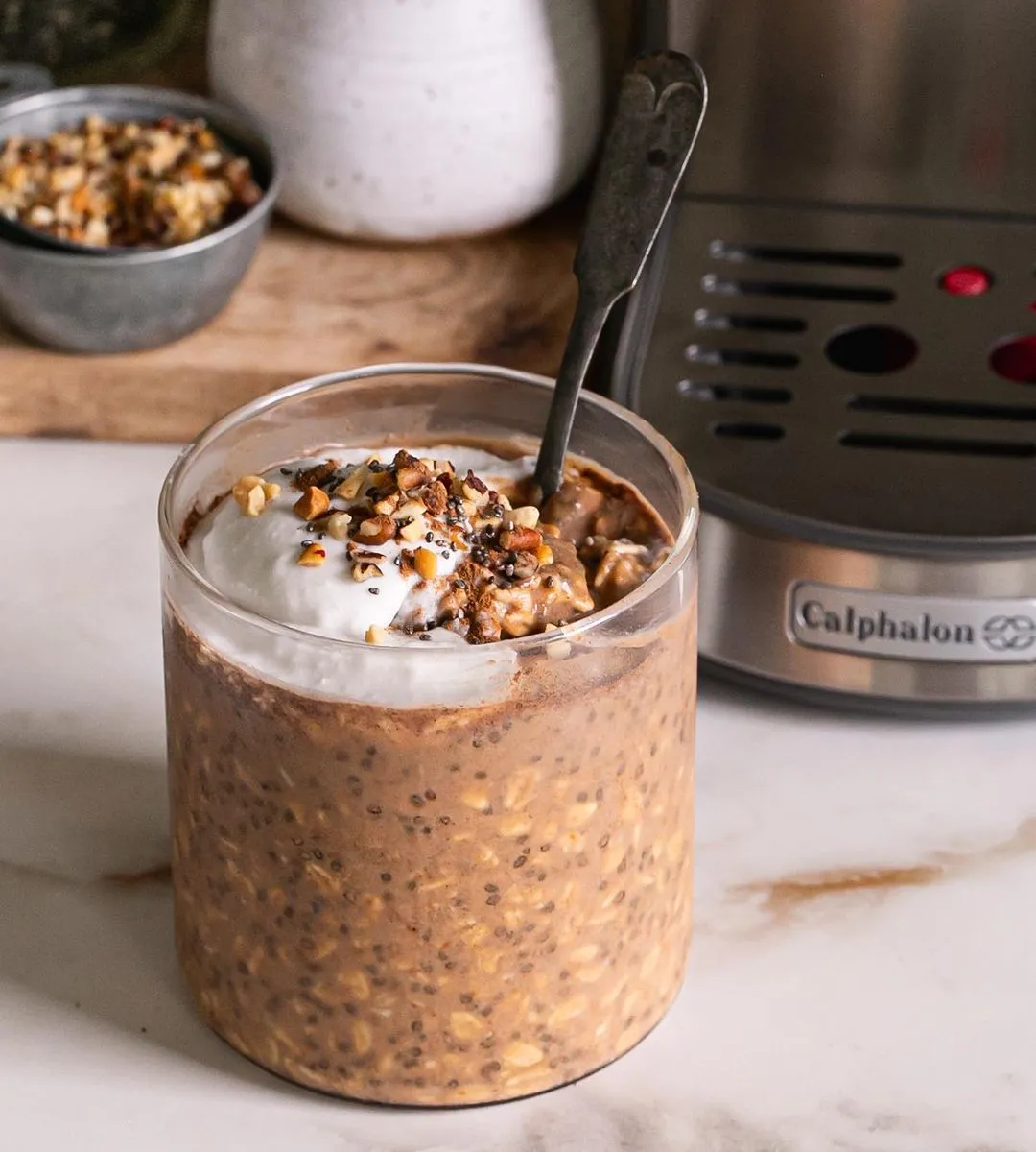 Pumpkin Spice Espresso Overnight Oats