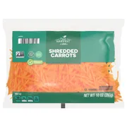 shredded carrots