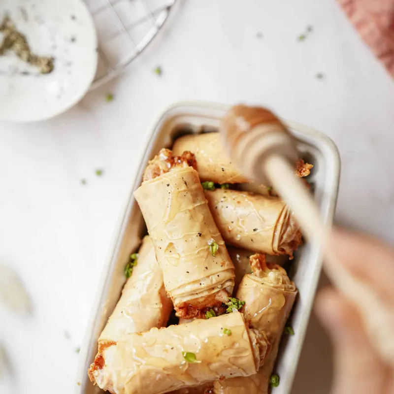 Baked Brie Rolls with Sundried Tomato