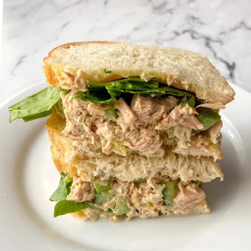 Meal Prep Tuna Salad Sandwiches