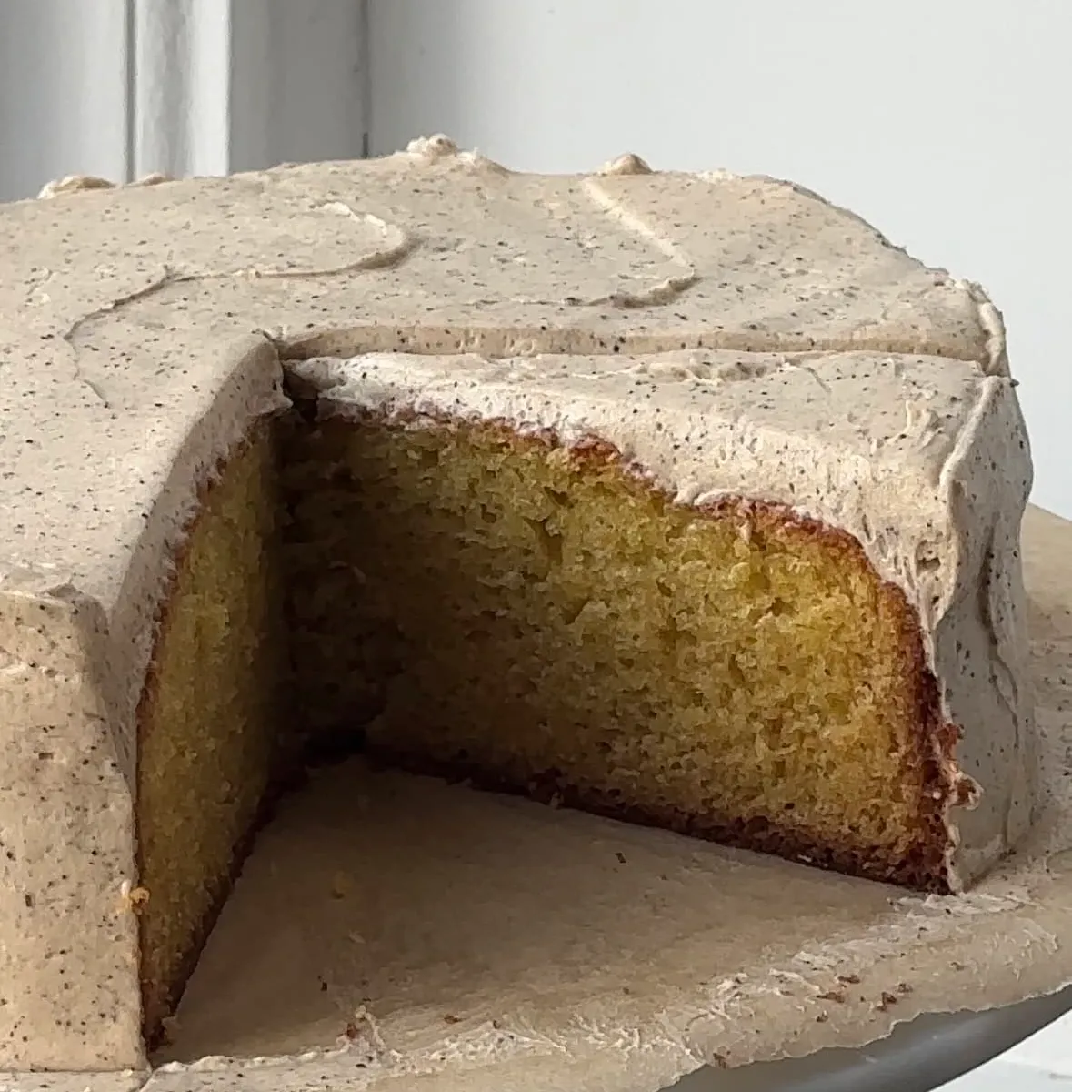 Olive Oil Cake with Brown Butter Frosting