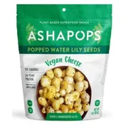 AshaPops Popped Water Lily Seeds, Vegan Cheese