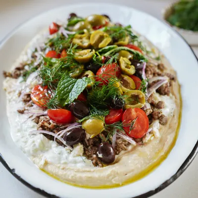 Recipe '7 Greek Layer Dip'