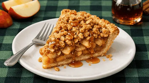 Easy Maple Apple Crumb Pie Recipe