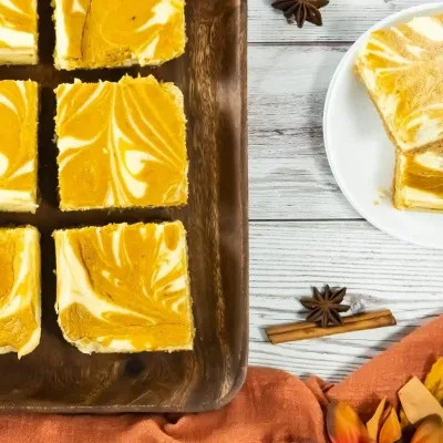 Recipe 'Pumpkin Cheesecake Bars'