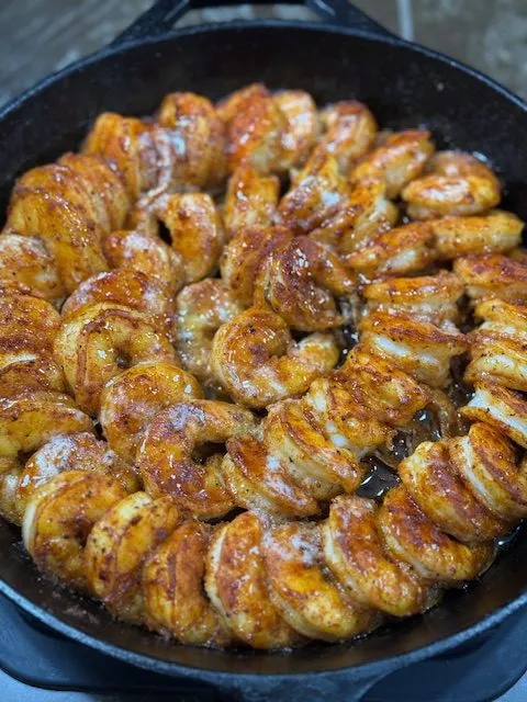 Cast Iron Nashville Hot Shrimp