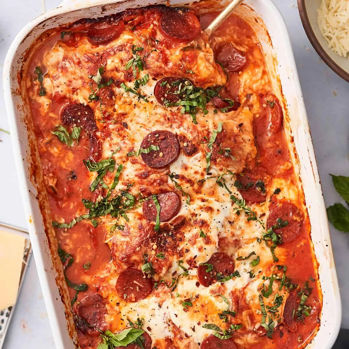 Pepperoni Pizza Chicken