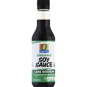 O Organics Soy Sauce, Organic, Less Sodium