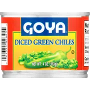 Goya Chiles, Diced, Green