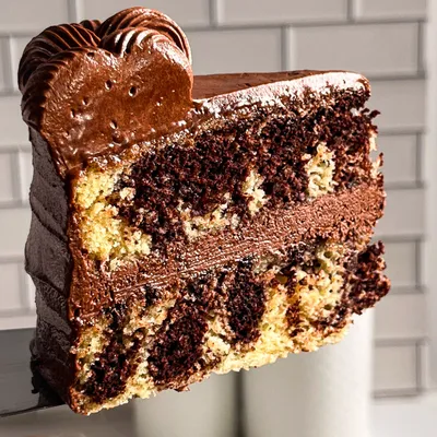Recipe 'Vanilla and Chocolate Marble Cake'