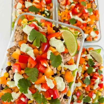 Recipe 'Easy Turkey Taco Bowls'