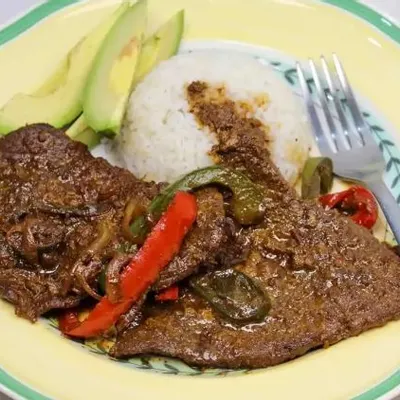 Recipe 'Dominican Steak (Bistec Guisado)'