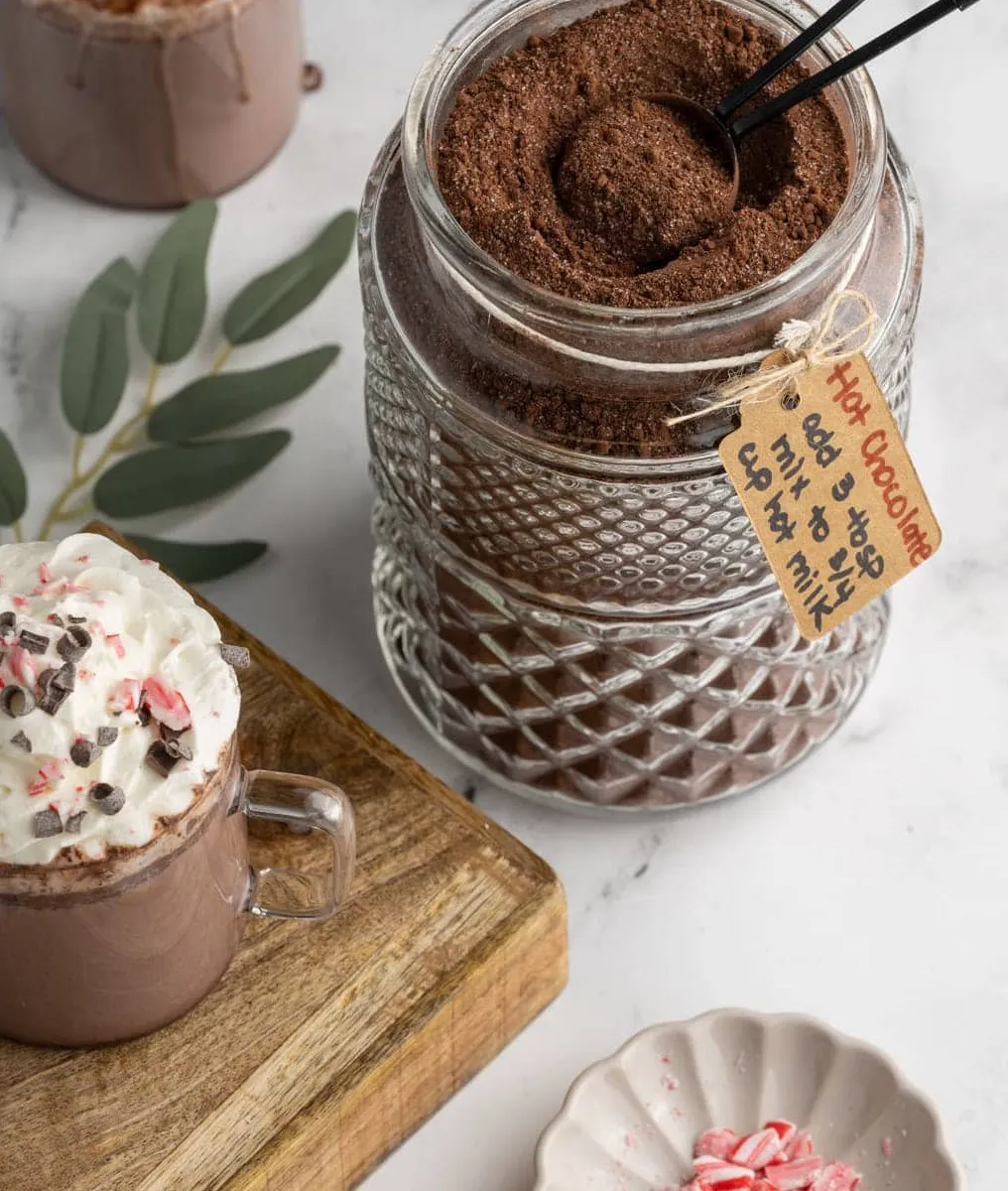 hot chocolate mix with chocolate chips
