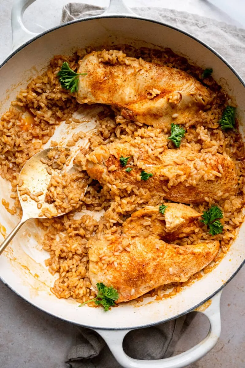 Paprika Chicken and Rice