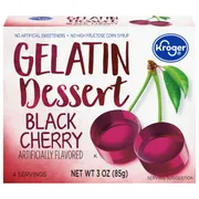 Kroger Black Cherry Gelatin Dessert Mix
