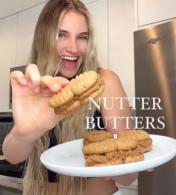 Recipe 'HEALTHIER NUTTER BUTTERS😍🥜'