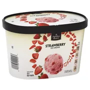 SIGNATURE SELECTS Ice Cream, Strawberry Flavored