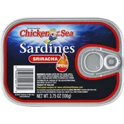 Chicken of the Sea Sardines, Sriracha, Spicy!