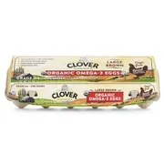 Clover Sonoma Organic Omega Large Brown Eggs